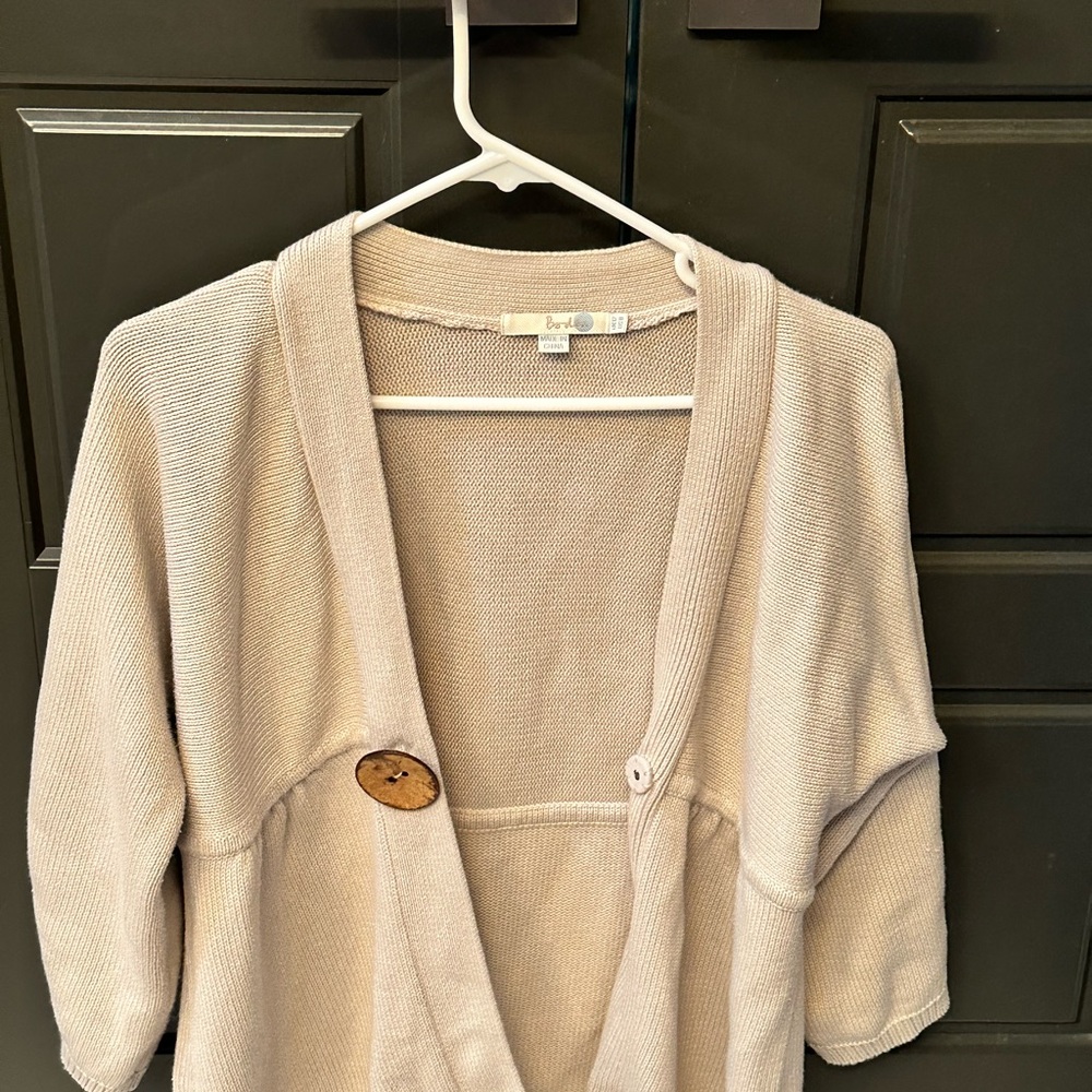 Boden Women’s Regatta Knit Cardigan Beige Size 8 - Picture 3 of 9